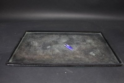 青銅　水盤　盆石　砂鉢　平安金龍堂　唐銅　盆景