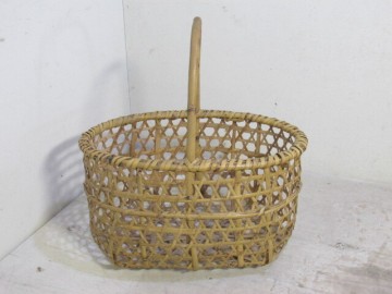 りんご籠 竹籠 古民具 古道具