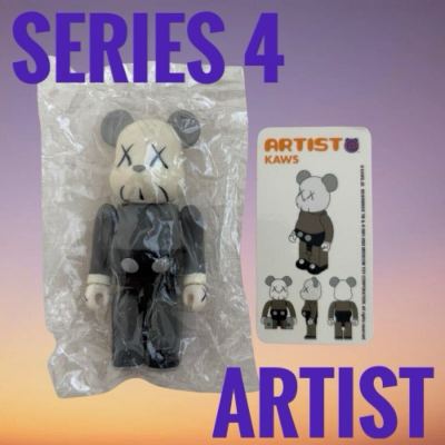 【激レア未開封】BE@RBRICK series4 ARTIST KAWS【カード付】