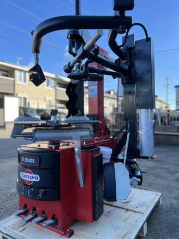 タイヤチェンジャー　サポートアーム付 　2300DS　適格領収書発行可　三相200V 動力電圧　28インチ対応 　新品 　操作動画あり