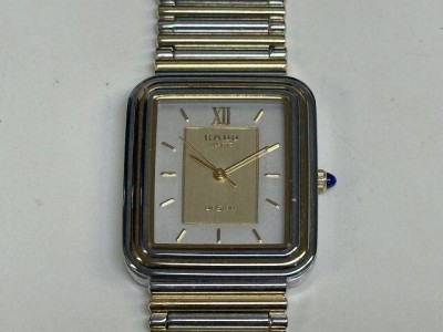 L2702-N44-576◎ RADO DIASTAR ラドー ダイヤスター シルバー文字盤 メンズ クォーツ 腕時計 現状品3◎