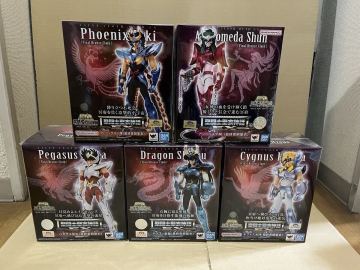 聖闘士聖衣神話EX　最終青銅聖衣　5体セット　未使用・未開封品　段ボール発送