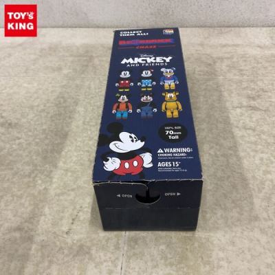 1円〜 未開封 BE@RBRICK ベアブリック CHASE 100% ディズニー ミッキー＆フレンズ 1BOX