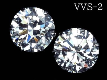 IW17467SS【1円～】新品【RK宝石】《Diamond》VVS-2 GOOD Hカラー ダイヤモンド 0.419ct / 0.414ct Pt900 超高級 一粒ダイヤ ピアス