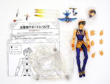 【メディコス・エンタテインメント】　超像可動　ナランチャ・ギルガ＆エアロスミス　（ジョジョの奇妙な冒険　第5部　黄金の風）