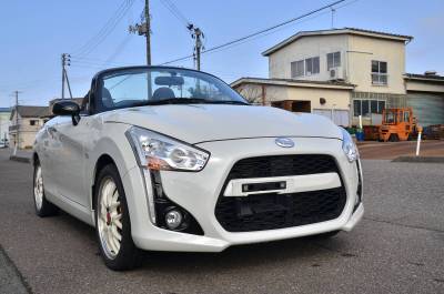 ダイハツコペン ローブS レカロ ビルシュタイン ナビ 距離7.5万キロ AT 陸送可能 新潟発