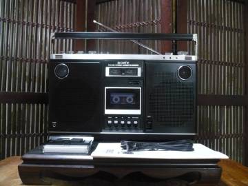 Винтаж SONY CF-6500　 高級ステレオラジカセ　 整備完了品 　テープラジオ良好　極上級