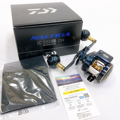 02003【1円スタート】未使用品 DAIWA ダイワ 21 SALTIGA ソルティガ IC 300L-DH ベイトリール