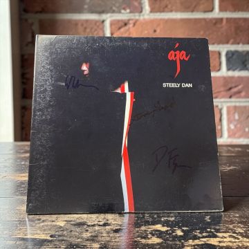 Aja / スティーリー・ダン（ドナルド・フェイゲン）直筆サイン入り LP 送料無料