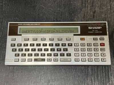 動作OK★SHARP PC-1501 POCKET COMPUTER ポケコン ポケットコンピューター260311