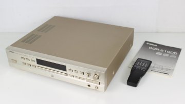 【ト福】YAMAHA ヤマハ CD RECORDER CDR-S1000 リモコン・取扱説明書付属 再生機能確認済み CDデッキ CDプレーヤー LDZ01LLS31