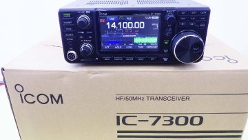 IC-7300【ICOM】HF/50MHz(オールモード)100W 動作・美品　現状渡し品
