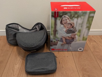 【送料無料】BABY&Me BELK-S ヒップシート グレー系 抱っこ補助