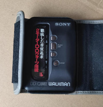 SONY WM-DD9 カセットプレーヤー 長期コレクション品 通電確認済 モーター回転OK 外観良好