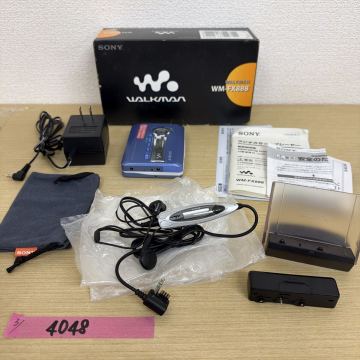 ZA4048 ウォークマン SONY WM-FX888 WALKMAN ラジオカセットプレーヤー ポータブルラジカセ ラジオOK レトロ