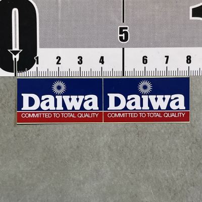ダイワ ロゴ ステッカー 小 2枚セット 旧ロゴ DAIWA