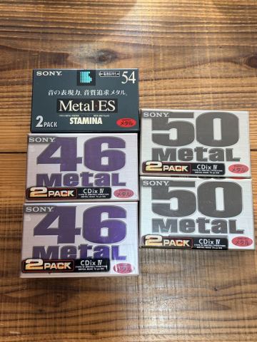 SONY カセットテープ メタル 10本セット Metal メタルテープ