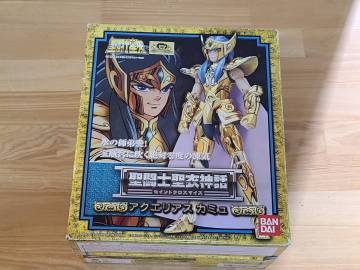 084-Q19) 中古品 聖闘士聖衣神話 アクエリアス カミュ フィギュア 聖闘士星矢 バンダイ