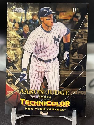 【WBC代表】 2023 Topps Chrome Topps in Technicolor TT-20 Aaron Judge 1/1 アーロン ジャッジ Yankees Superfractor 激希少