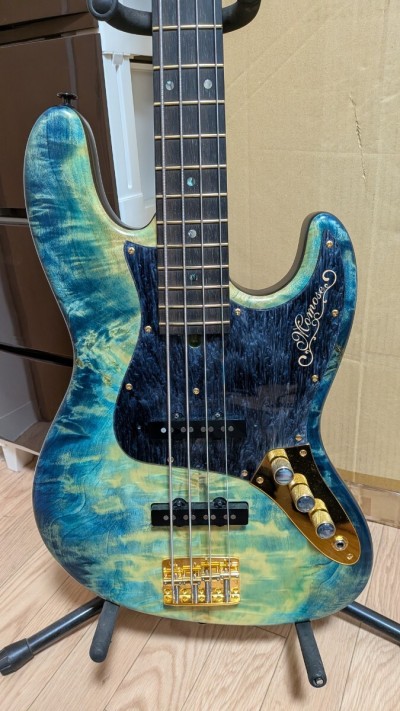 Momose MJ-BET '20WSE BLU-VGR エレキベース bass