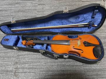 Fiumebianca.Pietro in Tokio anno 1987 バイオリン