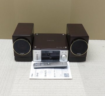 中古 動作確認済み Victor EX-A3LTD ビクター ウッドコーンスピーカー コンパクトコンポーネント DVDシステム スピーカースタンド