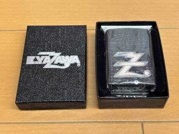 ＜新品・未使用＞　矢沢永吉　ＺＩＰＰＯ　ジッポ　（Ｚ　ロゴ）ブラック　レザー