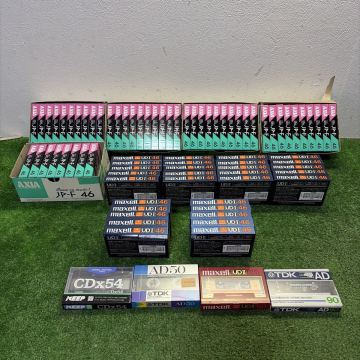 カセットテープ maxell AXIAまとめて82本 ノーマル