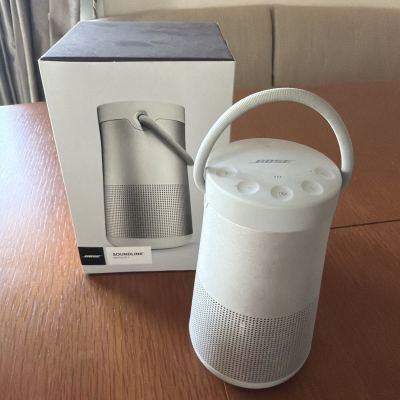 BOSE ボーズ SoundLink REVOLVE 　 Portable Speaker シルバー