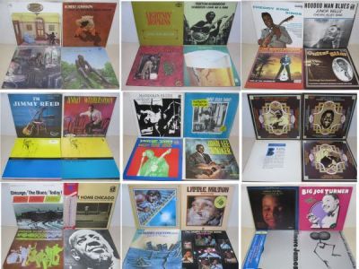 LP・BLUES ブルース 36セット・ROBERT JOHNSON, リトルミルトン、ライトニンホプキンス、HOUND DOG TAYLOR, Guitar Slim他・輸入盤含/03-16