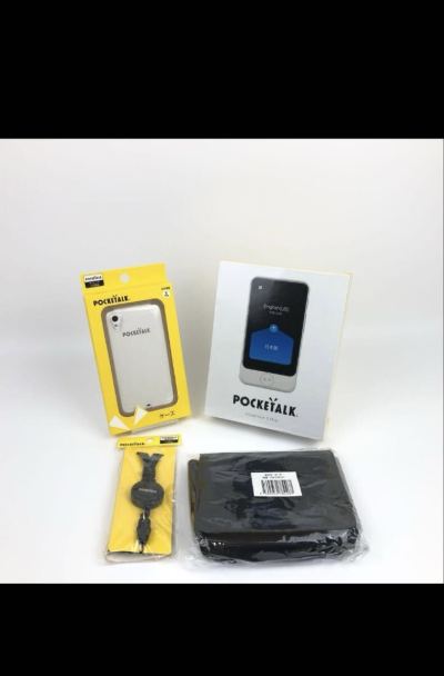 【新品】POCKETALK ポケトーク S Plus グローバル通信２年付
