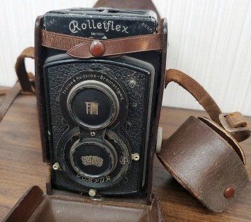 ◇●Rolleiflex ローライフレックス スタンダード 二眼レフカメラ 希少 カメラ 二眼レフ アンティーク レトロ 動作未確認 商品説明必読