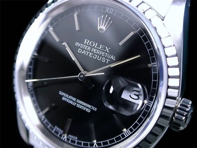 ★超美品 ROLEX ロレックス ターンド ブラック Ref.16220 Cal.3135 デイトジャスト オイスターパーペチュアル 綺麗★