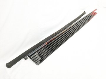 (管38126)極上品 がまかつ がま鮎 競技スペシャル V7 引抜早瀬88 鮎竿 アユ竿