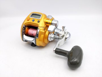 (管37830)ジャンク ダイワ シーボーグ 150S 巻き上げ遅 電動リール 右ハンドル