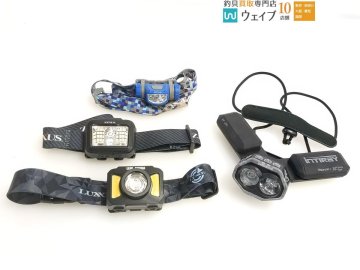 ゼクサス ZX-190、ZX-250 SB・がまかつ LEHL-400RA・ハピソン &times; 34 インティレイ YF-200 計4点 点灯確認済み