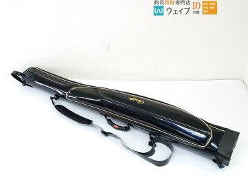 【※店頭渡しor佐川着払発送】がまかつ フィッシングロッドケース スリム GC-293 #Mブラック 美品