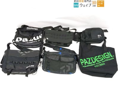 ダイワ ショルダーバッグ D・サンライン SFB-1003 グリーディーメッセンジャーバッグ 等 計6個 中古