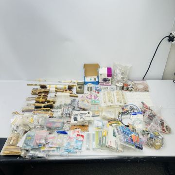電子部品 まとめ売り コンデンサ 抵抗器 補給用はんだ はんだ吸取線 基盤用はんだ LCP40 ケーブル デジタルマルチメータ