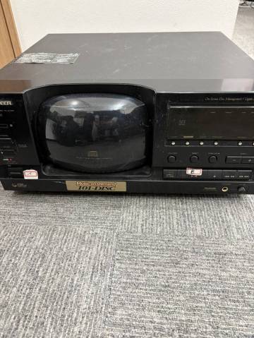 【O-3673】PIONEER PD-F1005 CDプレーヤー　パイオニア 通電のみ確認済み コレクション 保管品 ヴィンテージ