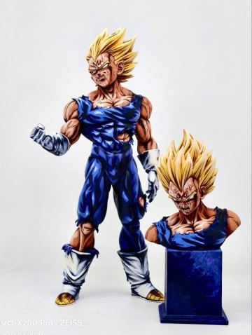 ドラゴンボール 魔人ベジータ リペイント 二次元彩色