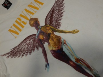 超Special 90's NIRVANA IN UTERO ニルヴァーナ Tee XL USA ビンテージ ( リーバイス 60s 50s 80s SONIC YOUTH Radiohead NINE INCH NAILS