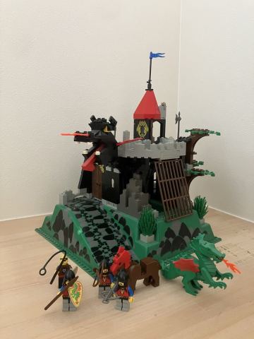 レゴ LEGO お城シリーズ マジックドラゴン城 6082ミニフィグ オールドレゴ　ジャンク