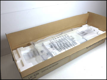 ●未使用●CASIO●カシオ●Casiotone●電子●楽らくキーボード●LK-526●DIGITAL KEYBOARD●ホワイト●2022年製