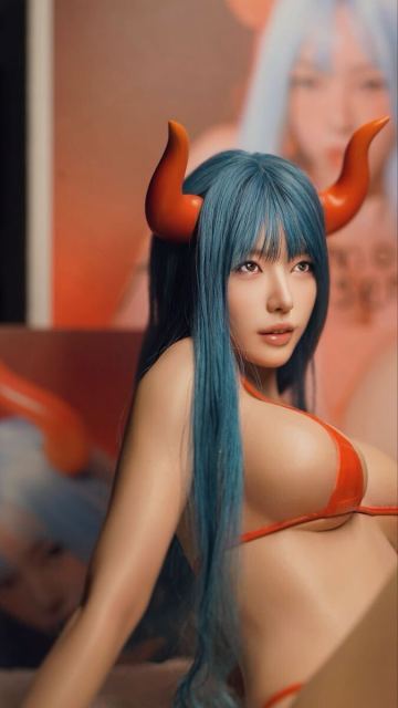 ガレージキット、gk、ガレージキット塗装済み完成品、フィギュア、357partment、momosensei