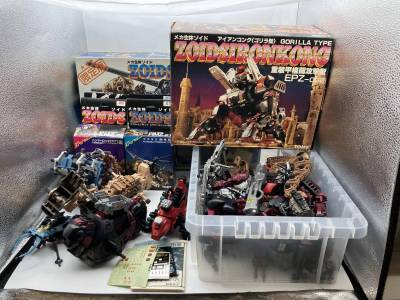 ジャンク 【1円スタート】TOMY ゾイド まとめ売り セット 当時物 ゴジュラスMK&minus;II アイアンコング 等