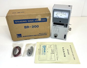 【現状品】KURANISHI BR-200 クラニシ アンテナアナライザー スタンディングウェーブアナライザー 測定機器 gt3-7