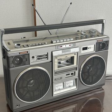 1円スタート HITACHI TRK-8280 PERDISCO ラジカセ 日立 パディスコ ラジオカセットレコーダー RADIO CASSETTE RECORDER 昭和レトロ 当時物