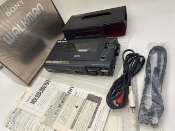 未使用美品SONY ソニー ポータブルカセットプレーヤー WALKMAN WM-D6C 説明書 箱有 動作品