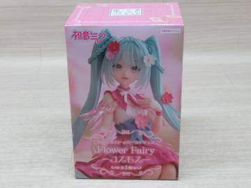 08/Y183★初音ミクシリーズ ぬーどるストッパーフィギュア Flower Fairy ーコスモスー　★フリュー★プライズ